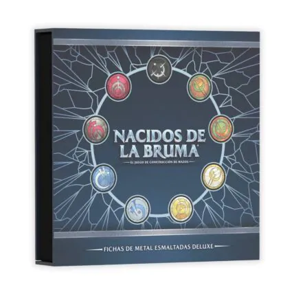 MISTBORN - O Jogo de Construção de Baralho – Fichas de Metal